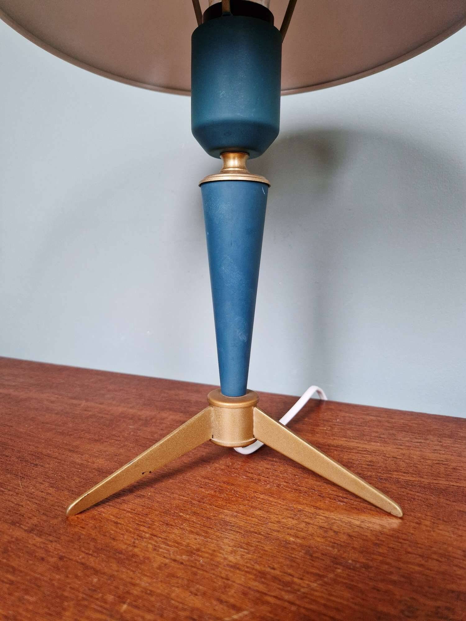 Lampe tripode Philips, modèle Bijou, design Louis Kalff, 1950-60