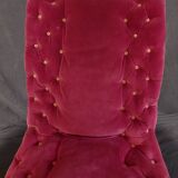 Upholstered armchair Napoleon III