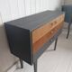 Chest of drawers, console in cherry