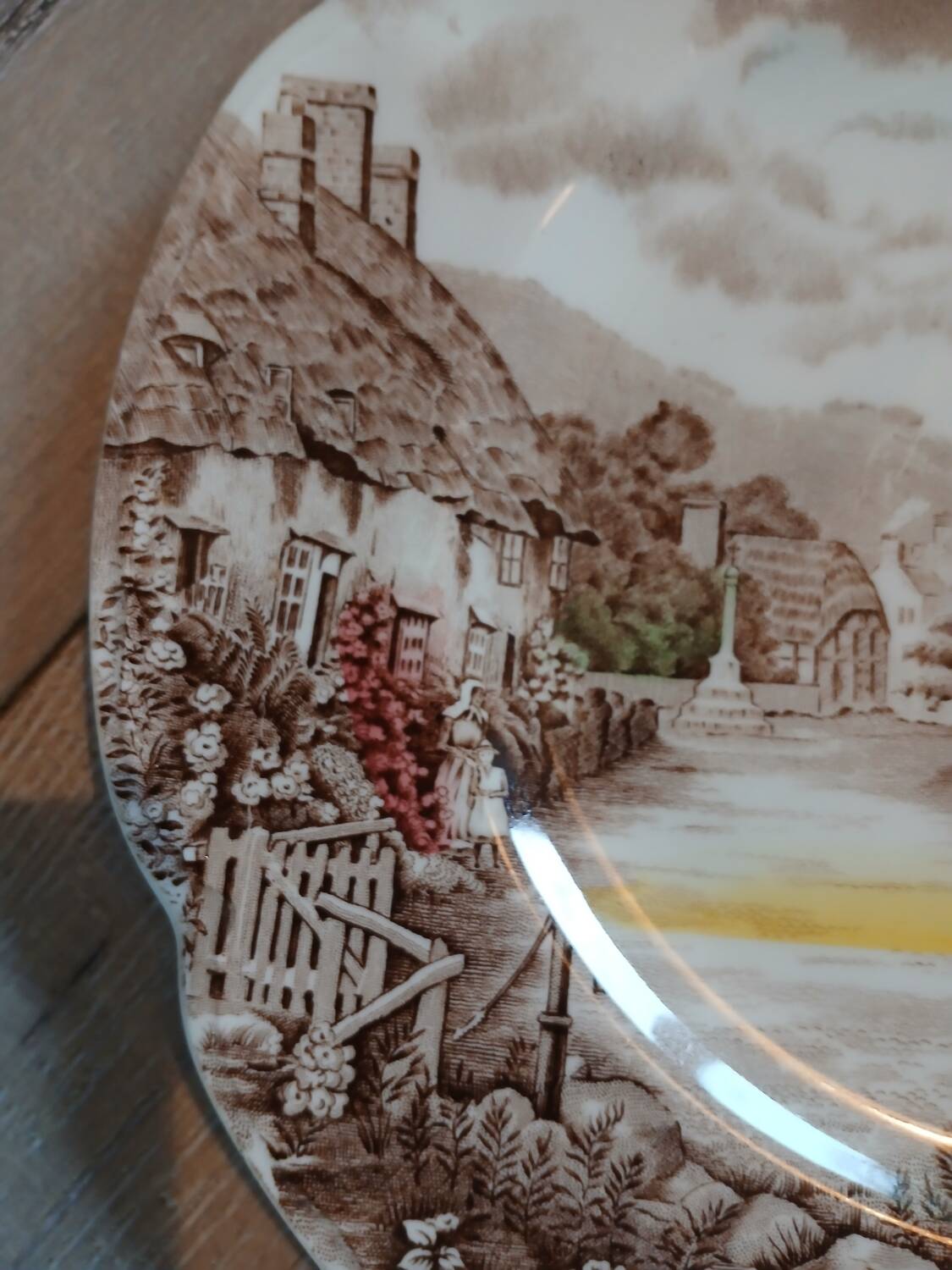 Antique Johnson Bros Dinner Plate