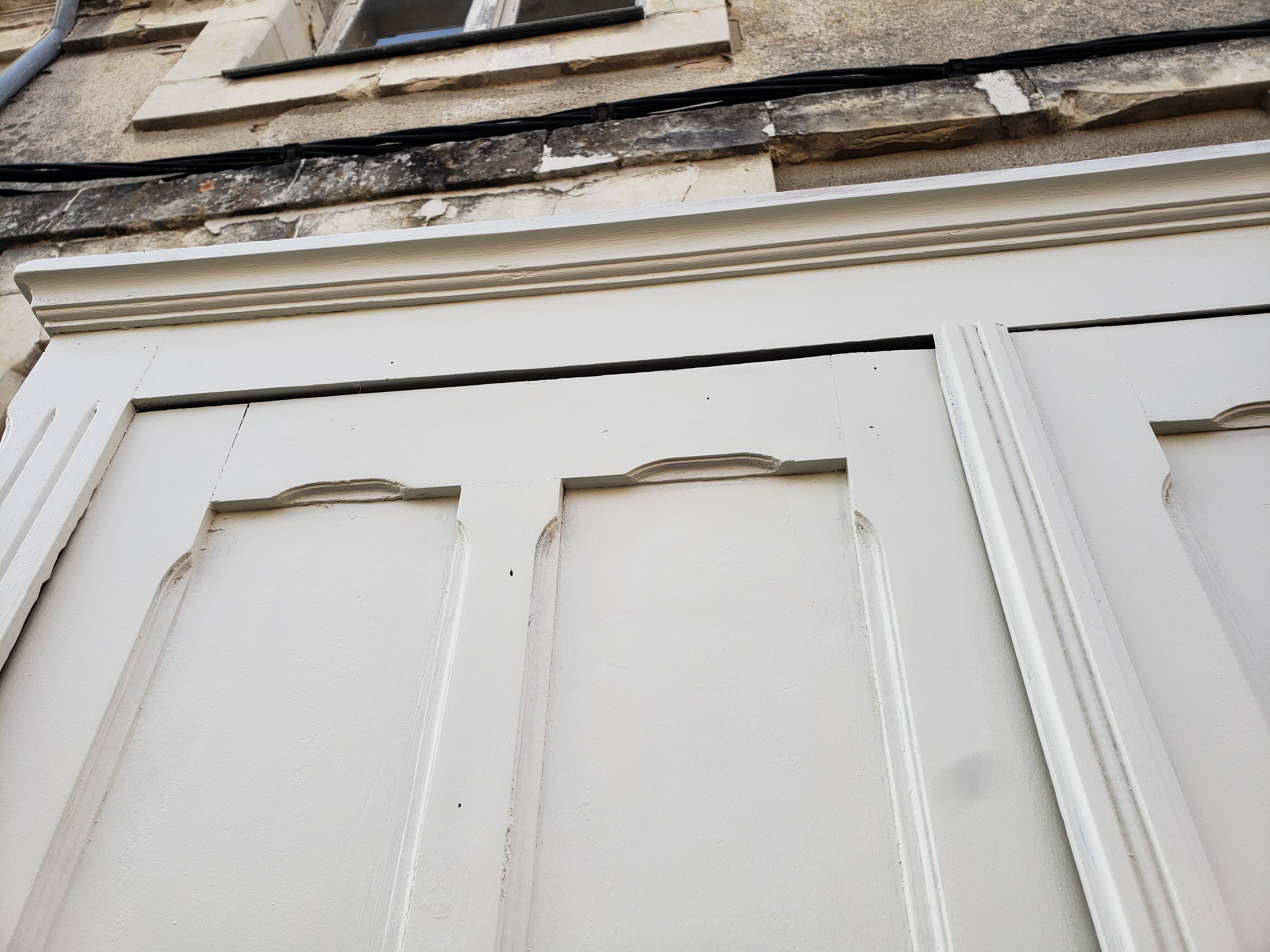 Authentic Parisian off-white wardrobe