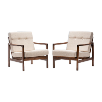Paire de fauteuils B-7522 des années 60