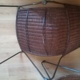 Fauteuils en rotin par Frederick Weinberg