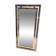 Large vintage design mirror in gold metal