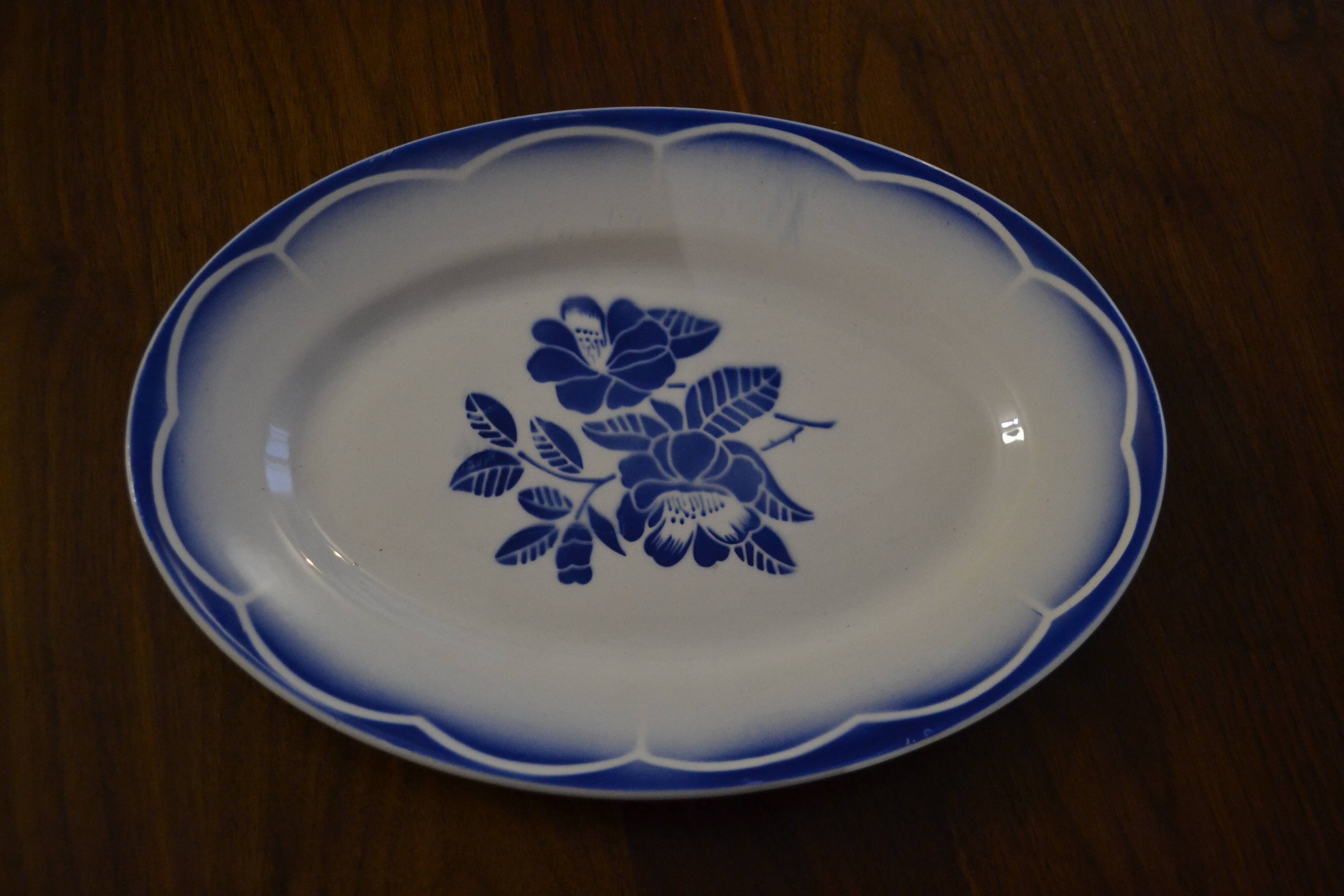 Digoin Marsac Sarreguemines dish