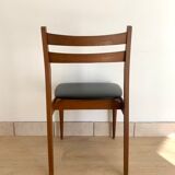 Series of 6 vintage chairs