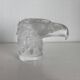 Lalique Eagle Head — Signed crystal from the 1980s