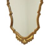 Mid Century Classic Gold Leaf Deknudt Mirror Fifties