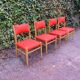 Ensemble de 4 chaises vintage