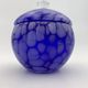 Large vintage round candy in speckled glass, Clichy glass style - 1970s-1980s