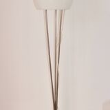 A. Gałęcki Floor Lamp, Poland, 1970s, Metal And Glass, Vintage