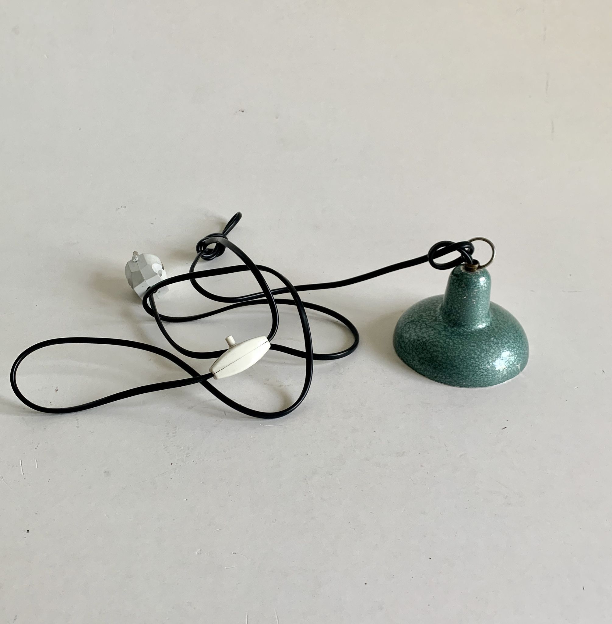 Ensemble de 2 lampes industrielle, 1950