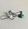 Set of 2 industriel lamps, 1950