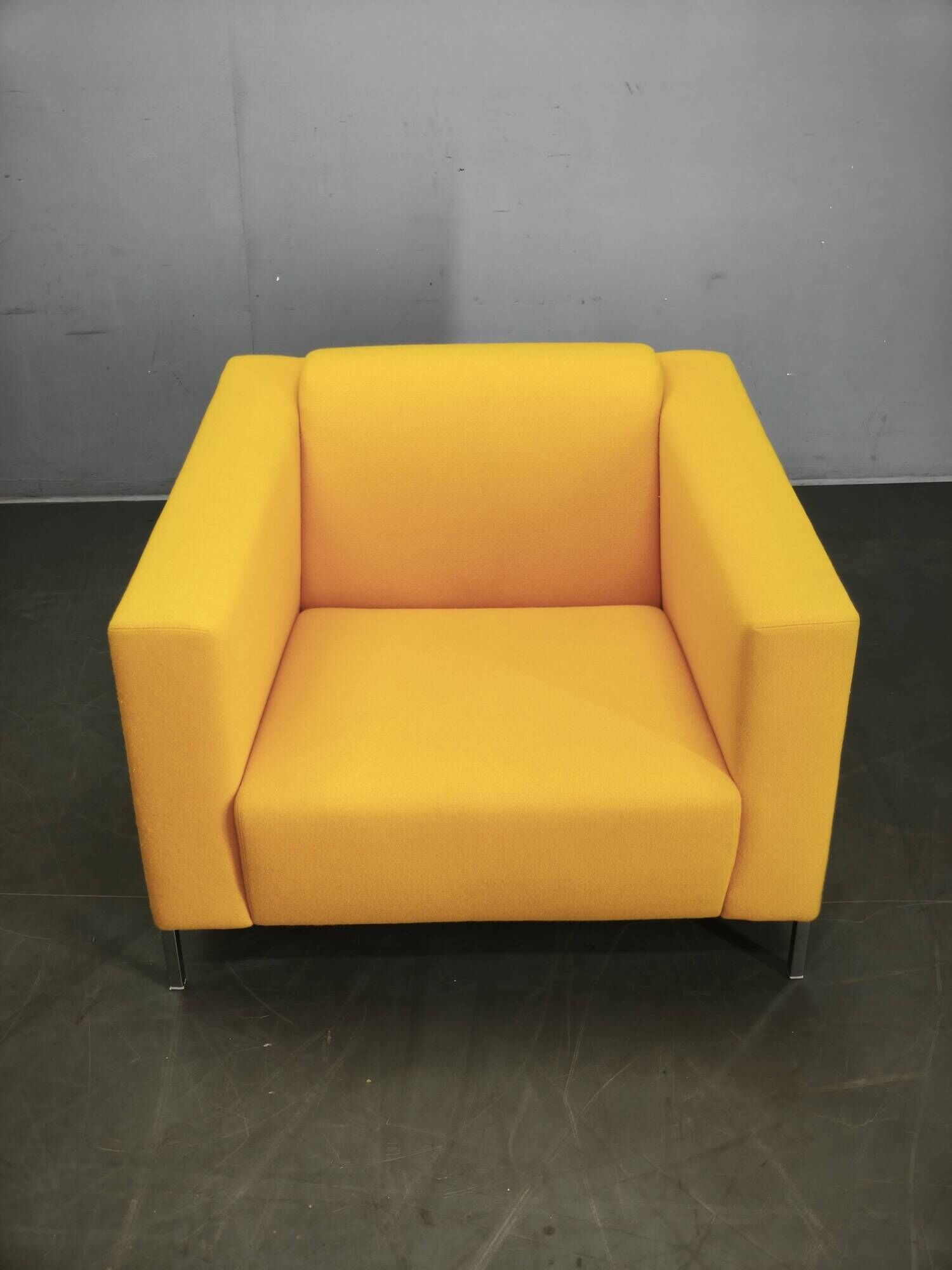 Enrico Franzolini Steel 2000 Lounge Armchair for Moroso, Italy