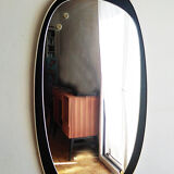 Mirror backer 1960 - black and brass 40x74cm