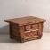 Table basse ancienne peinte en bois d’orme – Chine, vers 1900