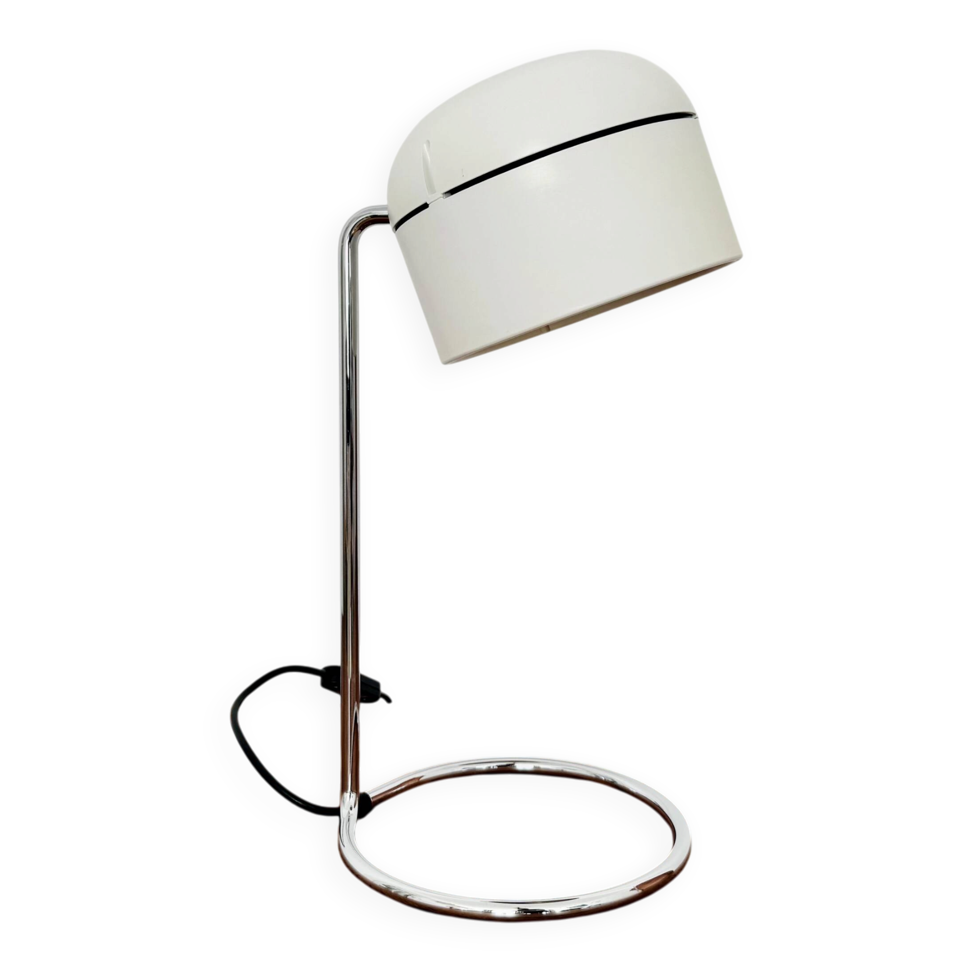 1 of 2 Adjustable Space Age Spot Table Lamps by Arnold Berges for Staff