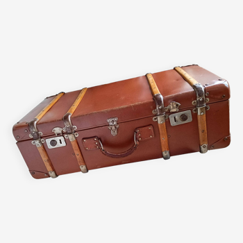 Large old suitcase