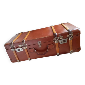 Large old suitcase