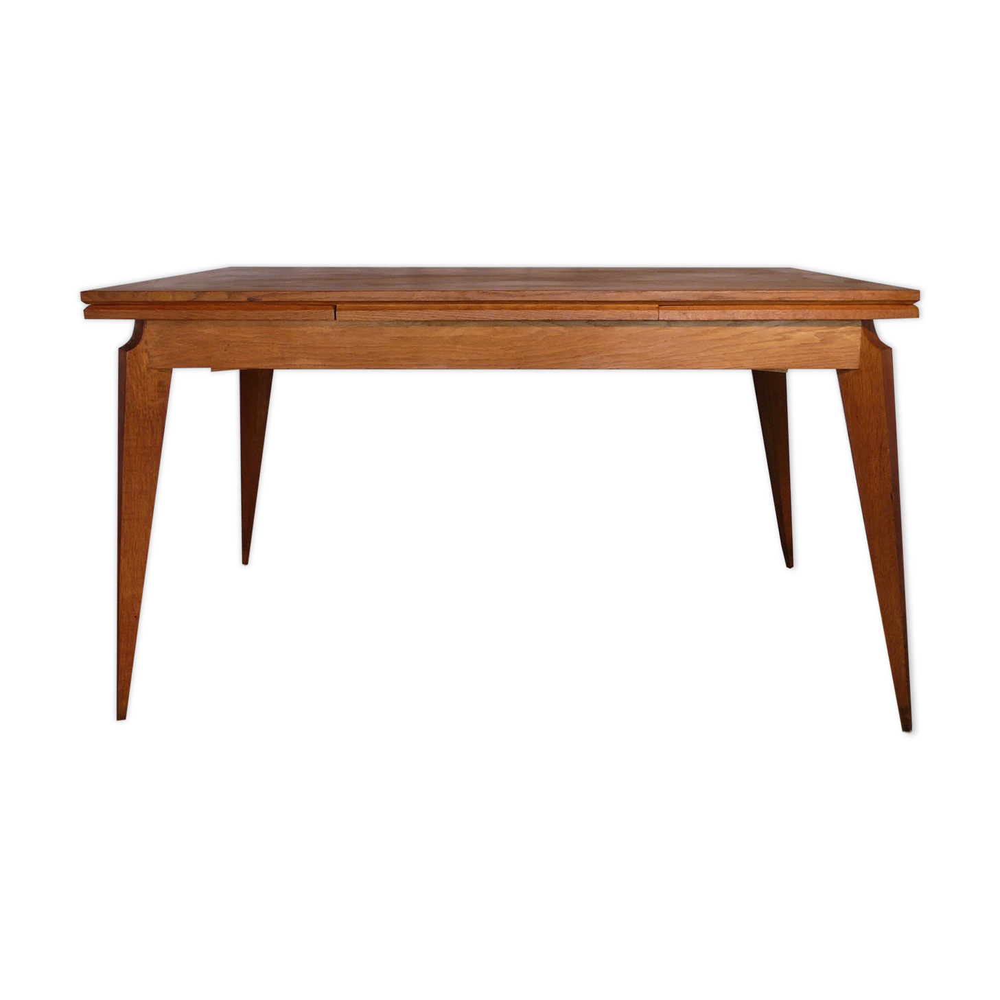 Vintage extendable rectangular table 50s