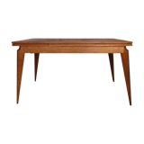 Vintage extendable rectangular table 50s