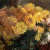 Bouquet of yellow flowers-signed J. Nebosov 30
