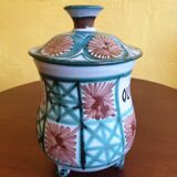 Robert Picault Vintage enamelled ceramic pot 1960