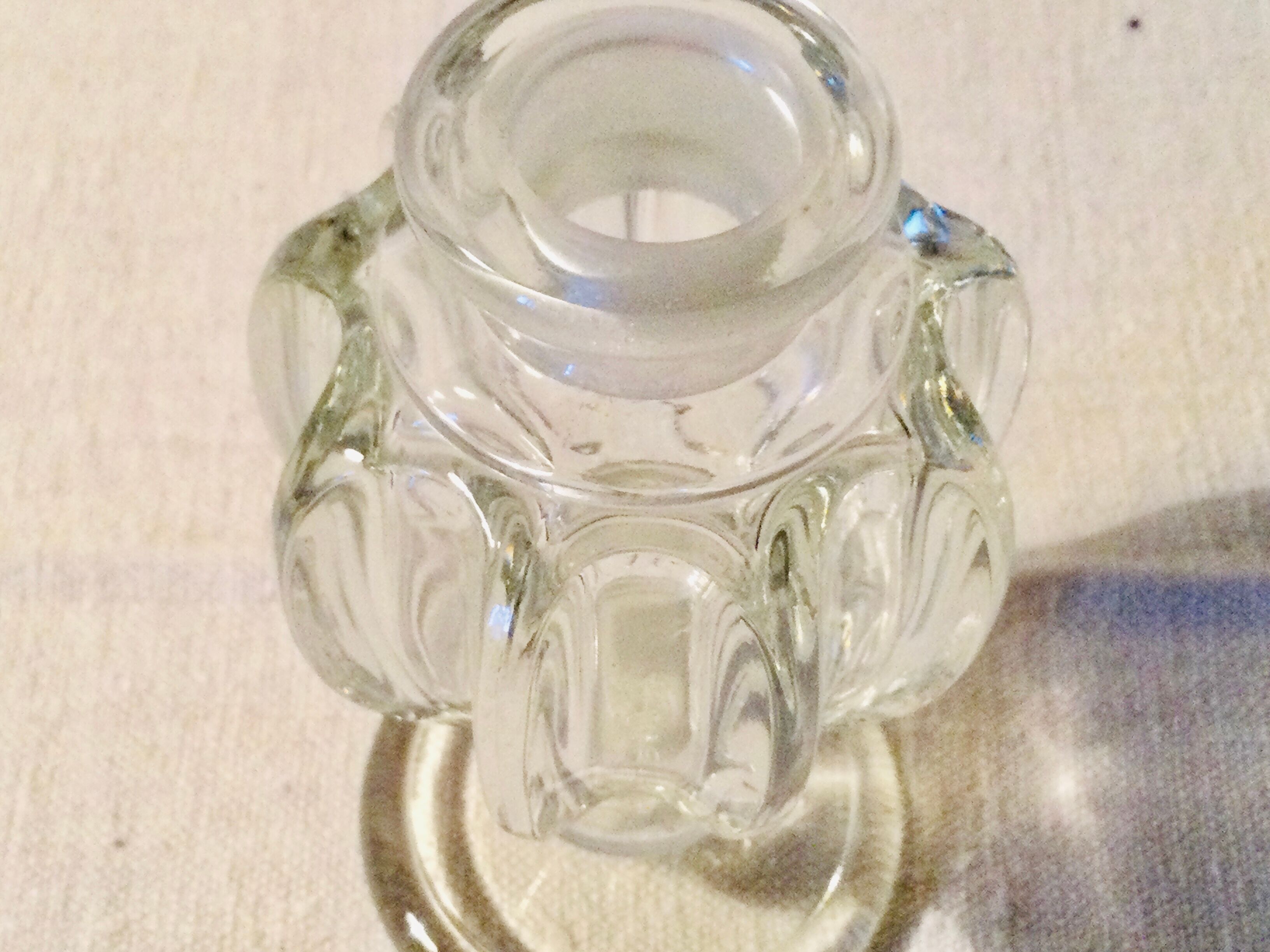 Flacon de parfum cristal Balenciaga  année 50