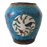 Antique Chinese Cloisonné Enamel Vase