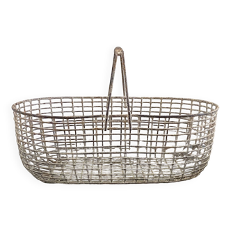 Old fishing basket