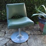 Vintage tulip foot armchair