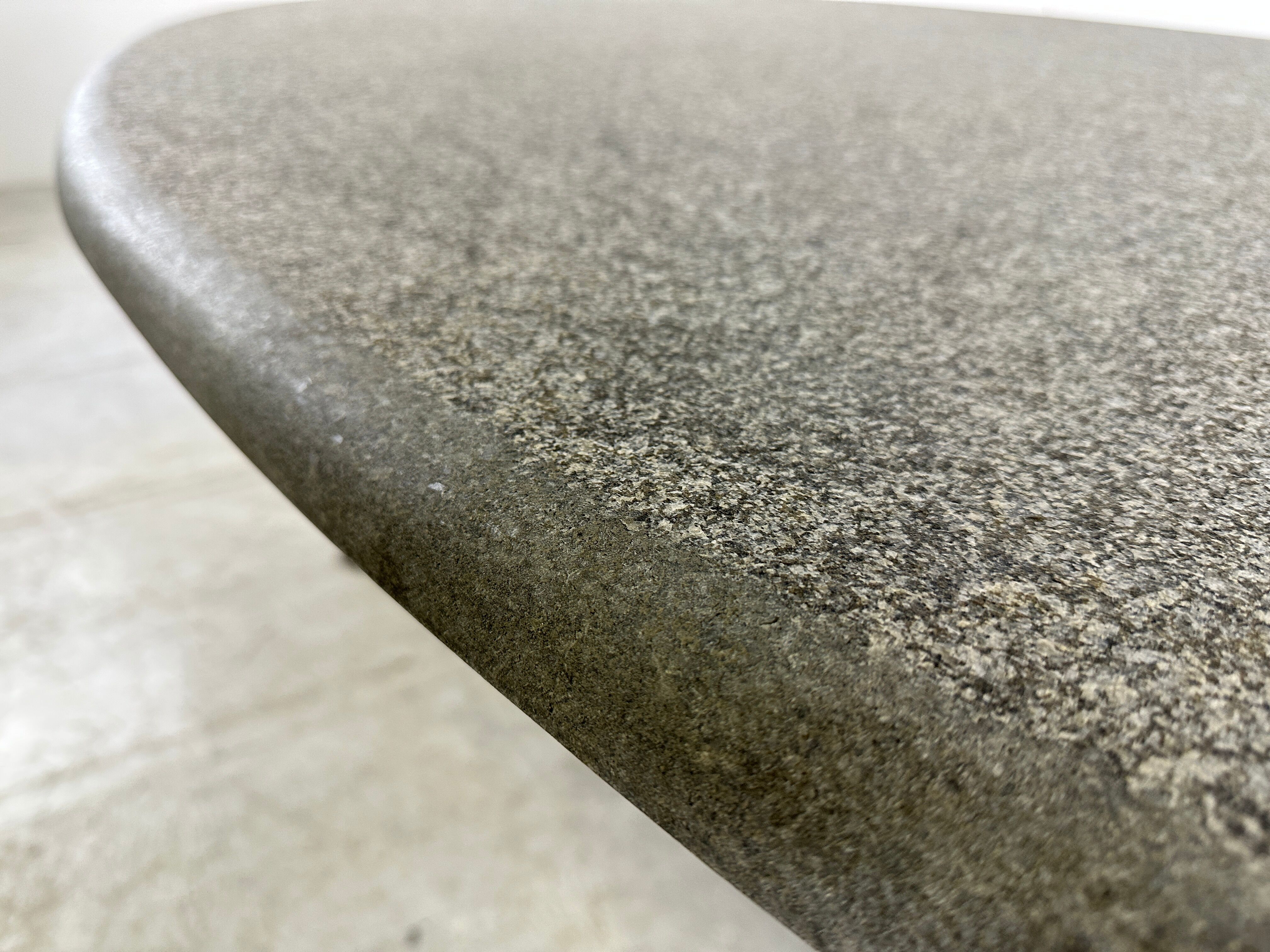 Oval dining table 1970s