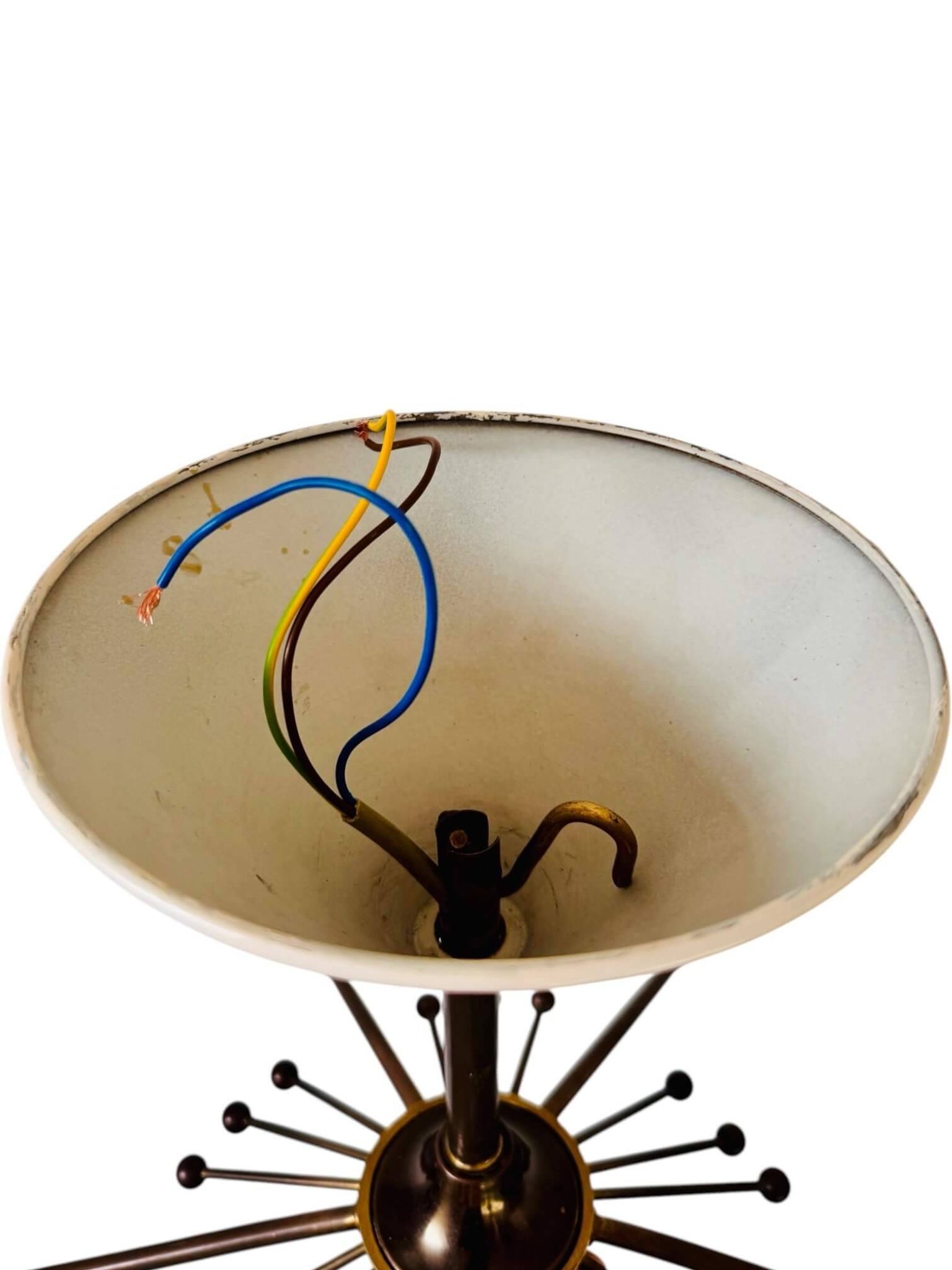 Renovated vintage Sputnik chandelier