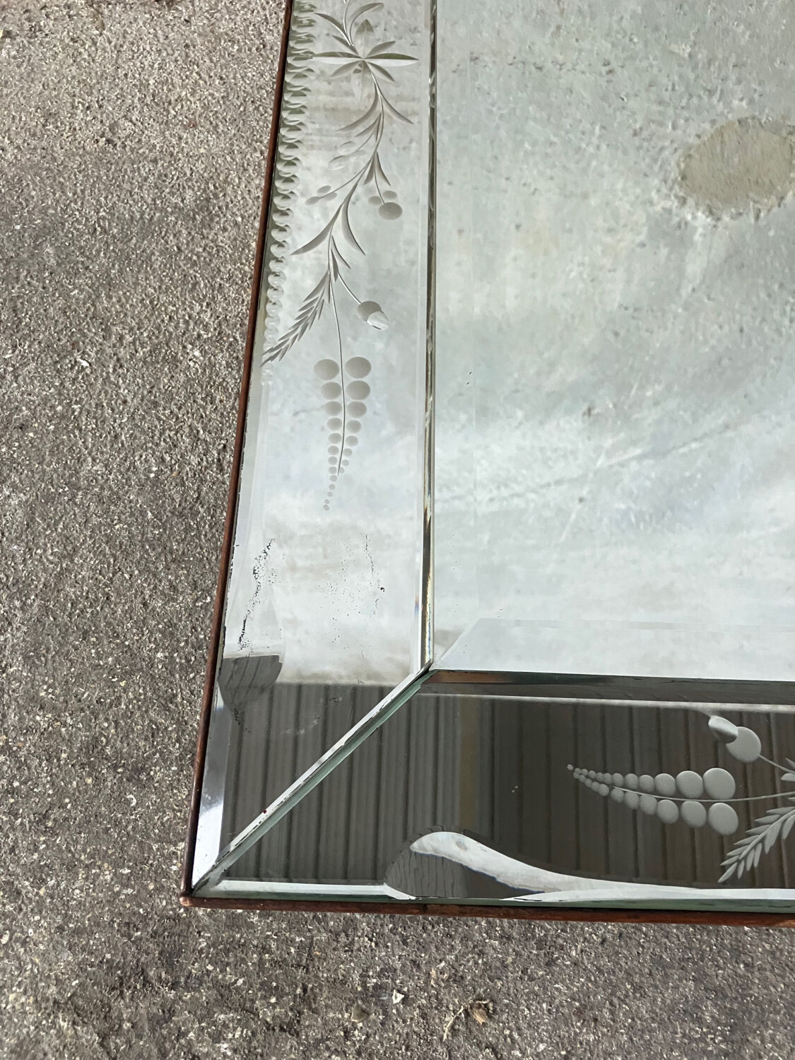 Venetian mirror from the 1950s