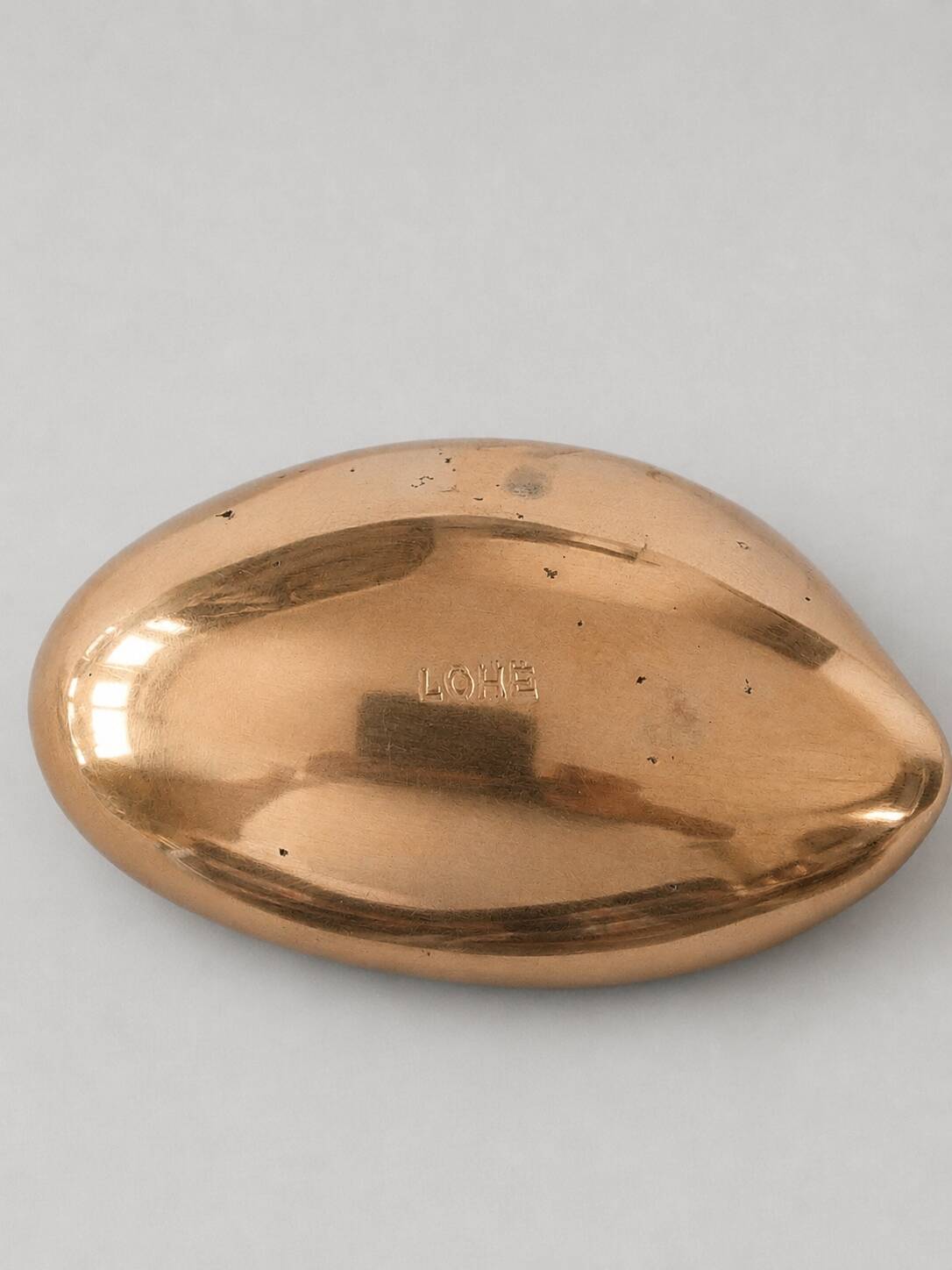 Collectible bronze paperweight sculpture signed Lohé