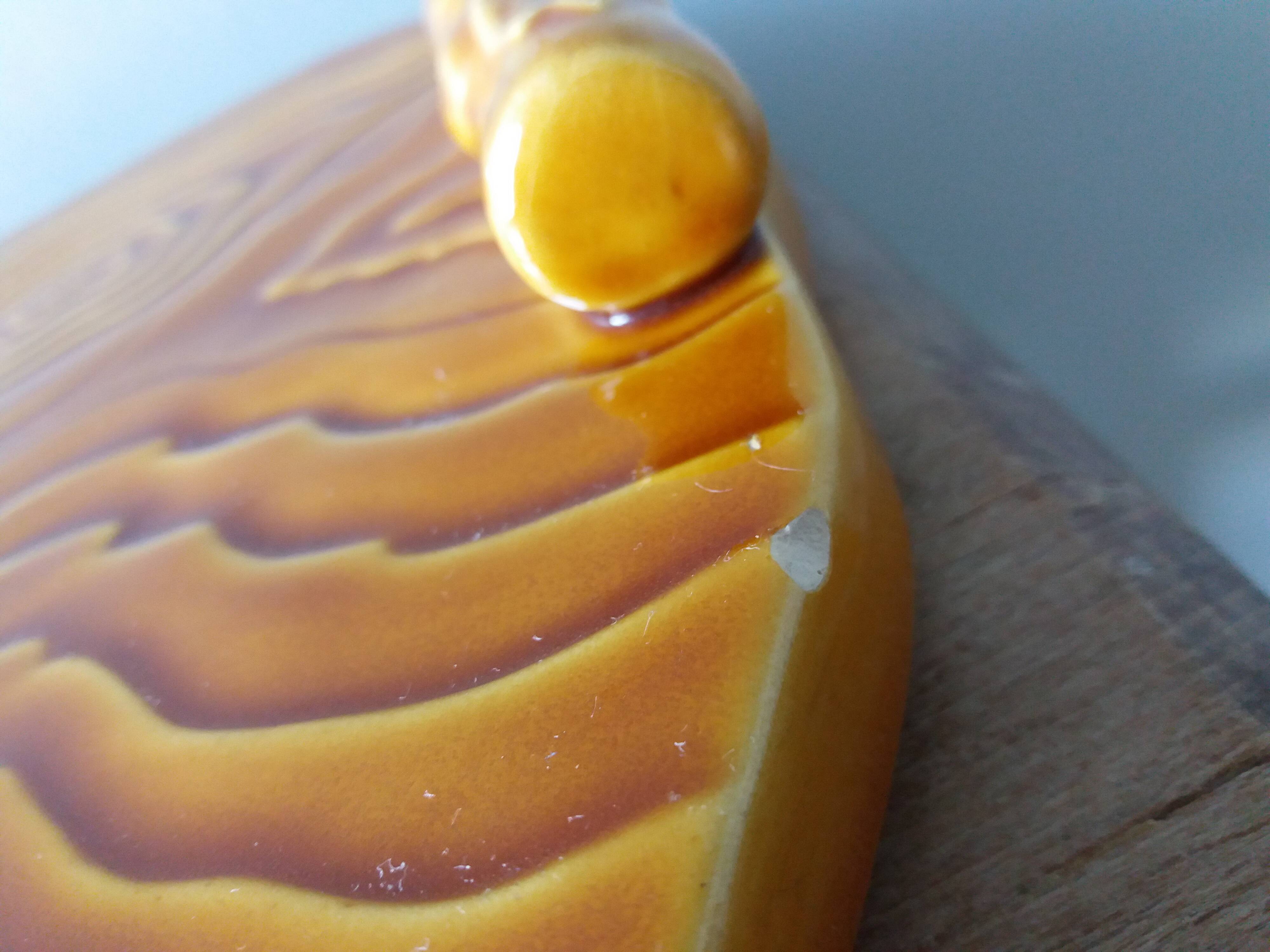 Noblaceram Limoges wood-effect slip cheese board