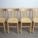 Lot de 4 chaises bistro Luterma vintage