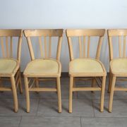 Set of 4 vintage Luterma bistro chairs