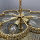 Murano Glass Rod Chandelier 1960’s 