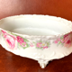 Old planter - Limoges porcelain with rose decoration - late nineteenth