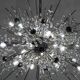 Chandelier "Metropolitan" Met Starburst by Grand J. & L. Lobmeyr, an extremely rare piece.