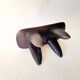 Senoufo XS N1 "headrest" stool in hand-carved wood