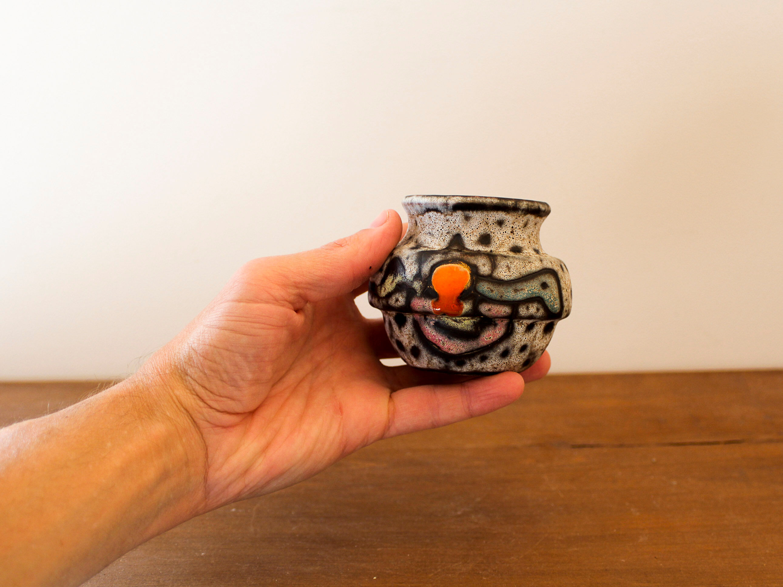 Ceramic vase Marius Bessone Vallauris