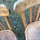 Chaises bistrot vintage