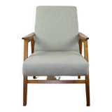 Vintage light green easy chair, 1970s