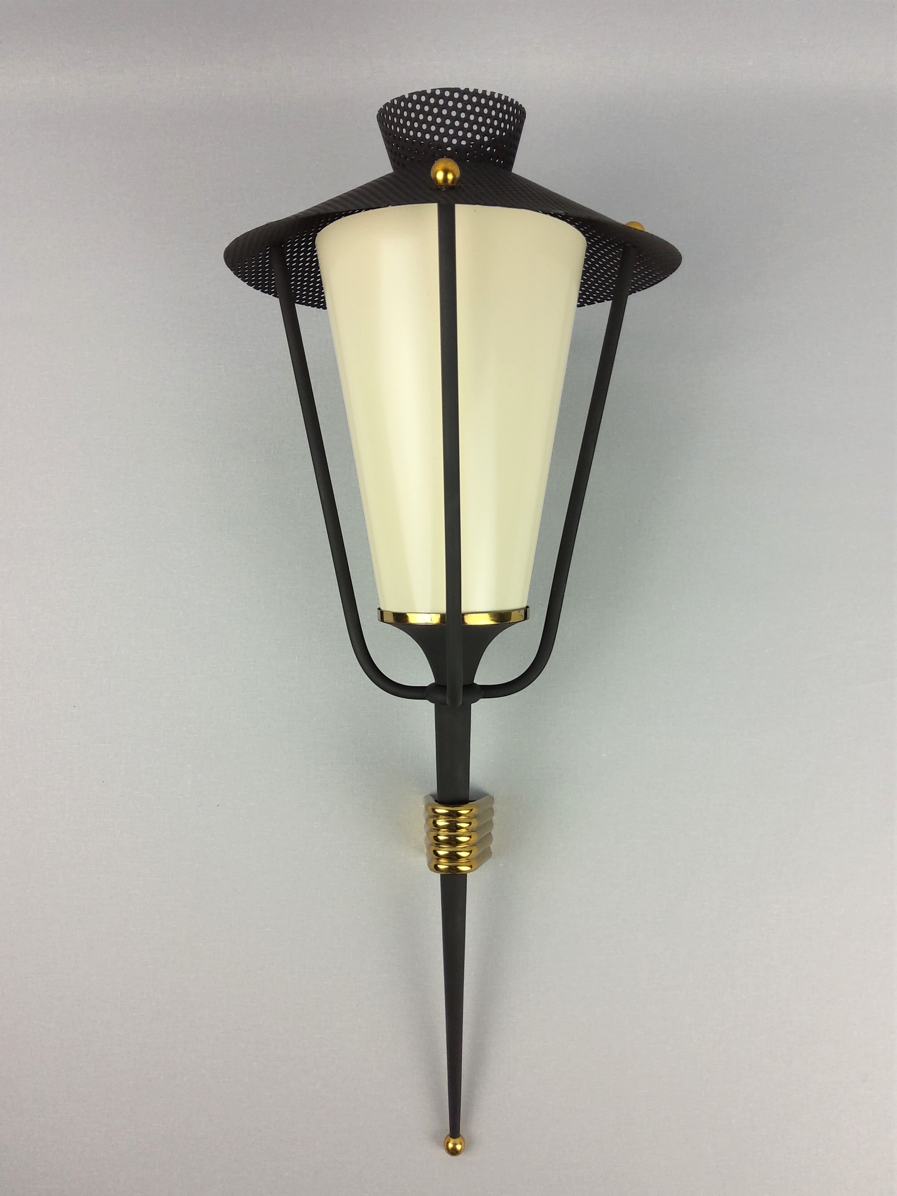 2 Appliques "torch" of Arlus 1950