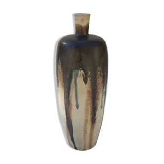 Jean Pointu Art Nouveau sandstone vase