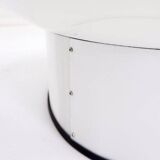 white lacquered "Egg" Lounge Chair