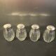 Christofle – 4 salt shakers – Solid silver