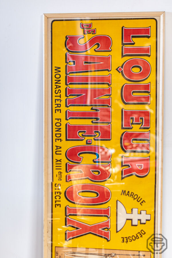 Affiche liqueur Ste croix